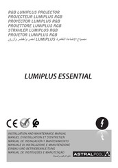 Astralpool LUMIPLUS ESSENTIAL Einbau- Und Betriebsanleitung