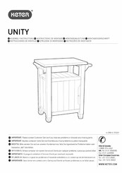 Keter Unity Montageanleitung