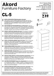Akord CL-5 Montageanleitung