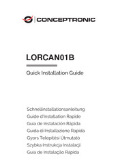 Conceptronic LORCAN01B Schnellinstallationsanleitung