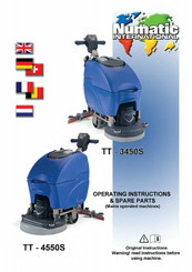 Numatic TT 4550S Bedienungsanleitung Und Ersatzteile