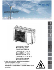 Haier 2U50MEEFRA Bedienungsanleitung