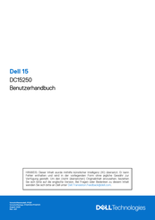 Dell 15 DC15250 Benutzerhandbuch