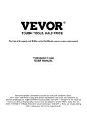 Vevor VV1-6C-EU Benutzerhandbuch