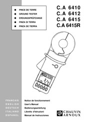 Chauvin Arnoux C.A 6410 Bedienungsanleitung
