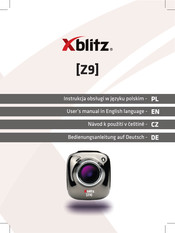 Xblitz Z9 Bedienungsanleitung