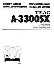 Teac A-3300SX Bedienungsanleitung