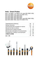 testo 552i Inbetriebnahmeanleitung