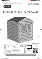 Keter SCALA 6x8 Gebrauchsanleitung