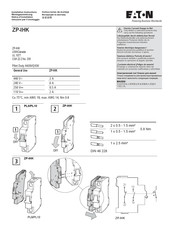 Eaton ZP-IHK Montageanweisung