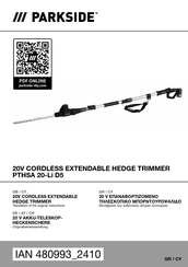Parkside 480993 2410 Originalbetriebsanleitung
