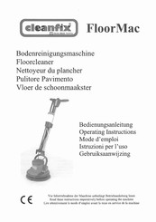 Cleanfix FloorMac Bedienungsanleitung