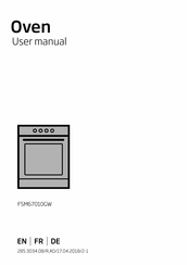 Beko FSM67010GW Bedienungsanleitung