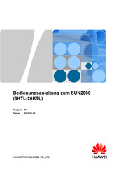Huawei SUN2000 Serie Bedienungsanleitung