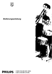 Philips D 8814 Bedienungsanleitung