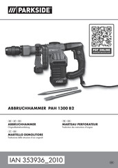 Parkside PAH 1300 B2 Originalbetriebsanleitung