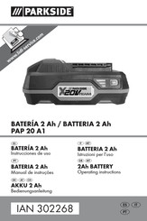 Parkside PAP 20 A1 Bedienungsanleitung