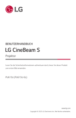 Lg CineBeam S Benutzerhandbuch