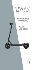 VMAX VX2 Bedienungsanleitung