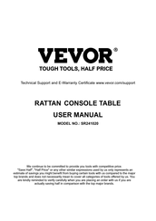 Vevor SR241020 Benutzerhandbuch