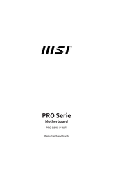 MSI PRO Serie Benutzerhandbuch