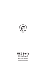 MSI MEG Serie Benutzerhandbuch