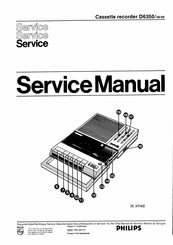 Philips D6350 Serviceanleitung