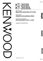 Kenwood KT-2030 Bedienungsanleitung