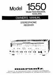 Marantz 1530 Benutzerhandbuch