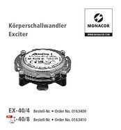 Monacor EX-40/4 Bedienungsanleitung