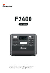 FOSSiBOT F2400 Bedienungsanleitung