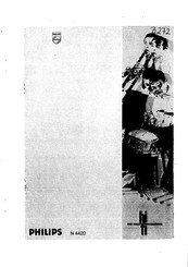 Philips N 4420 Bedienungsanleitung