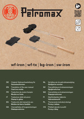 Petromax wf-iron Original-Gebrauchsanleitung