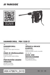 Parkside HG11292 Bedienungsanleitung Und Originalbetriebsanleitung