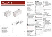 Piccante 12487763 Montage- Und Bedienungsanleitung