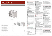 Piccante 12488232 Montage- Und Bedienungsanleitung