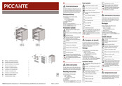 Piccante 12487767 Montage- Und Bedienungsanleitung