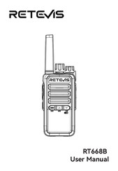 Retevis RT668B Bedienungsanleitung