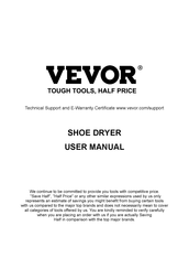 Vevor SD-004NB Bedienungsanleitung