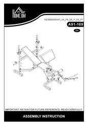 Homcom A91-169 Montageanleitung
