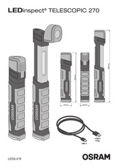Osram LEDinspect TELESCOPIC 270 Bedienungsanleitung