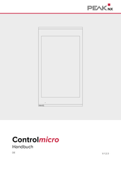 PEAKnx Controlmicro Handbuch