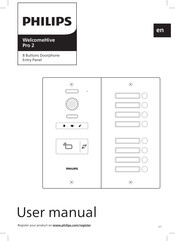 Philips WelcomeHive Pro 2 Gebrauchsanweisung