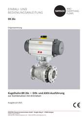 Samson BR 26s Einbau- Und Bedienungsanleitung