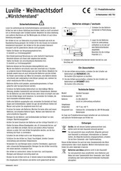 Tchibo Luville-Weihnachtsdorf Produktinformation