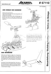 Ikarus 67110 Bauanleitung