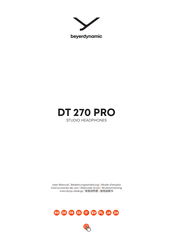 Beyerdynamic DT 270 PRO Bedienungsanleitung