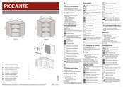 Piccante 12487757 Montage- Und Bedienungsanleitung