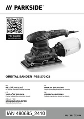 Parkside PSS 270 C3 Originalbetriebsanleitung