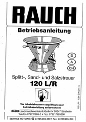 Rauch 120 L Betriebsanleitung
